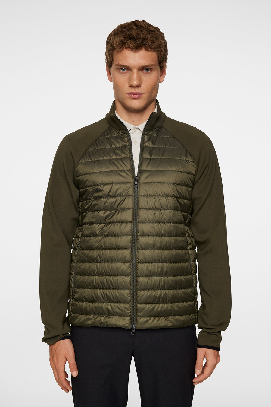 hayden quilt hybrid jakke