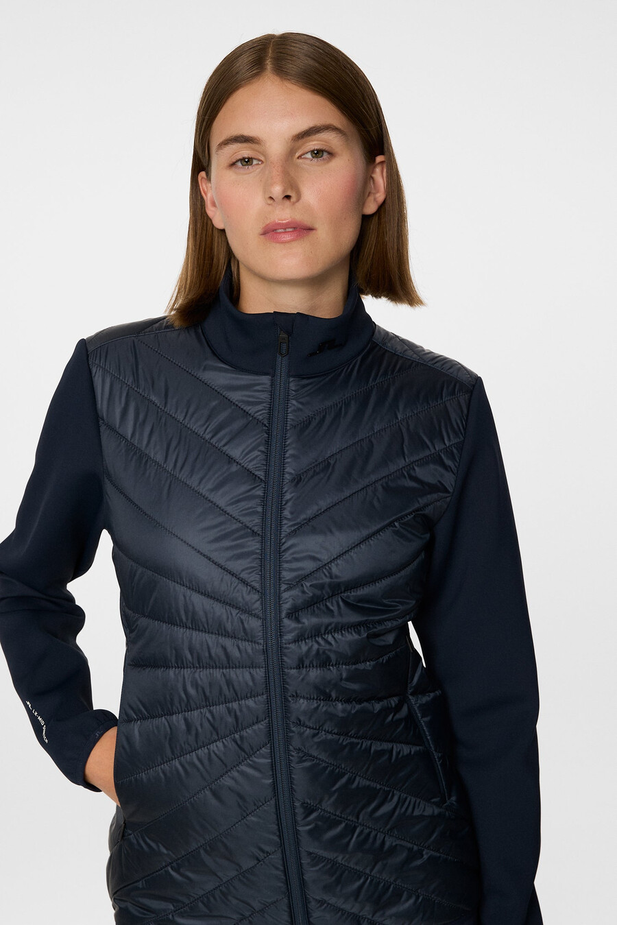 madde quilt hybrid jakke
