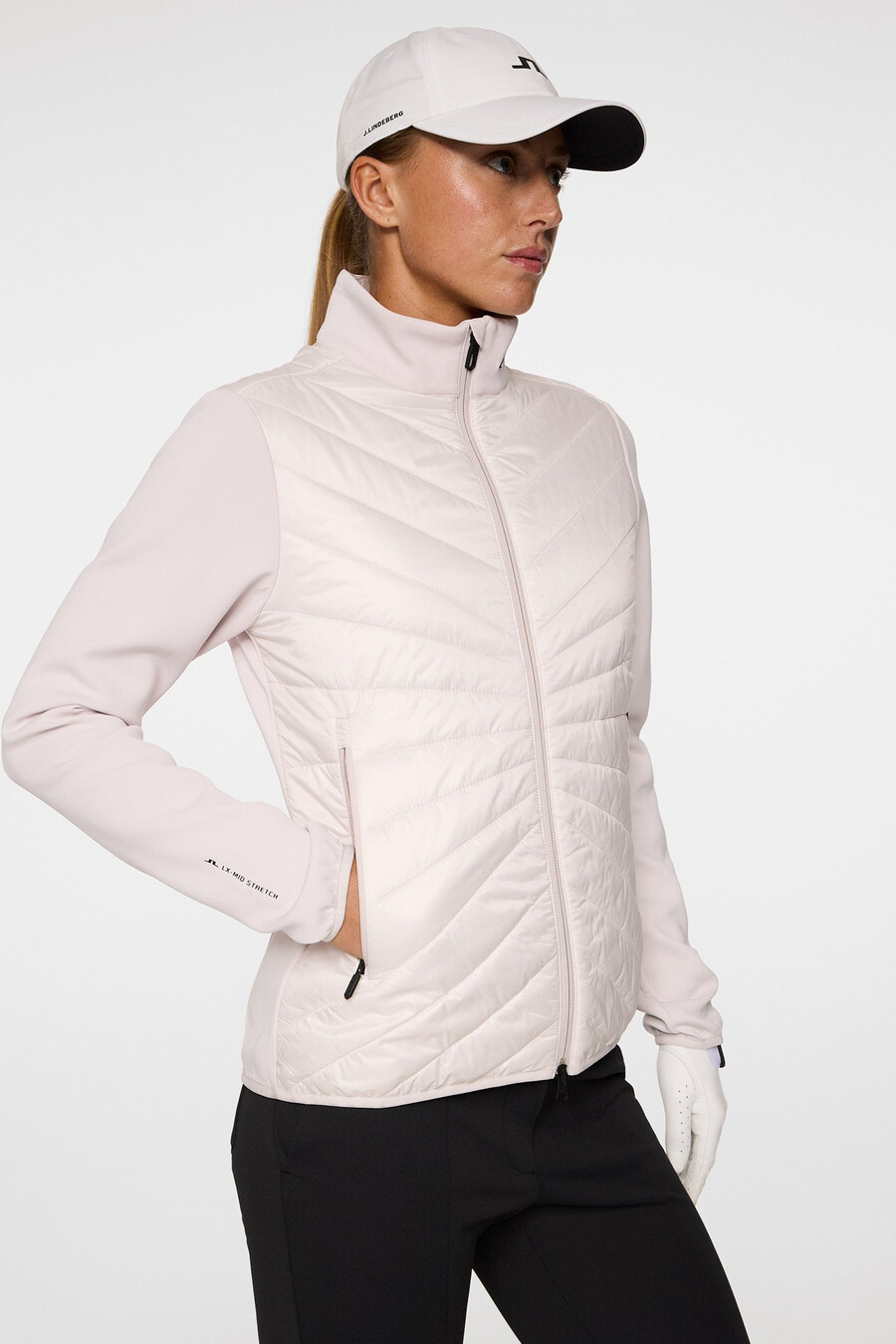 madde quilt hybrid jakke
