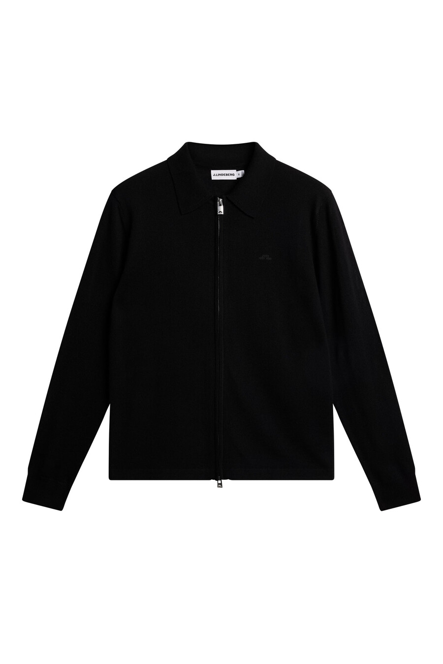 kaleb merino cardigan med glidelås