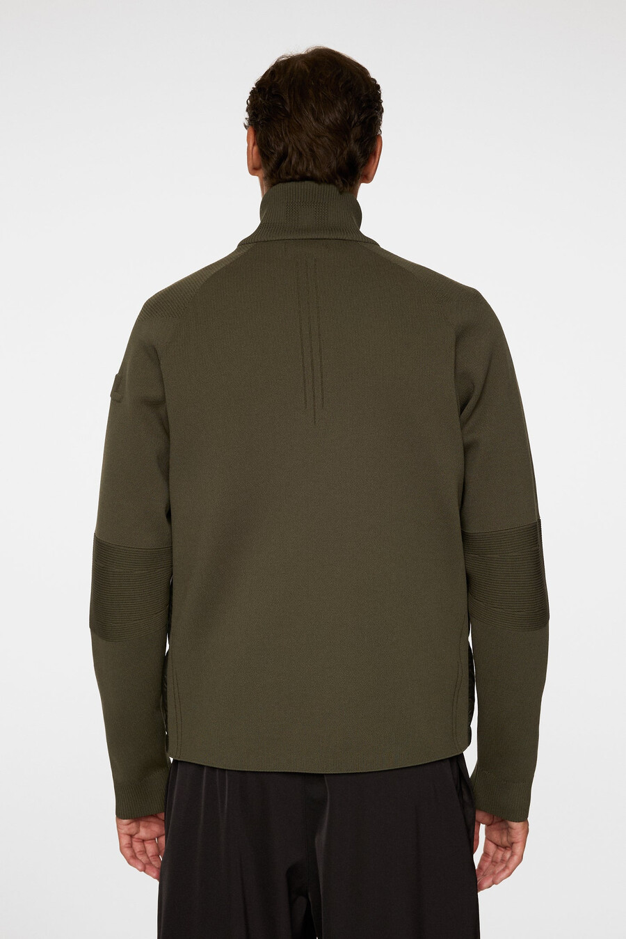 dome knit hybrid jakke