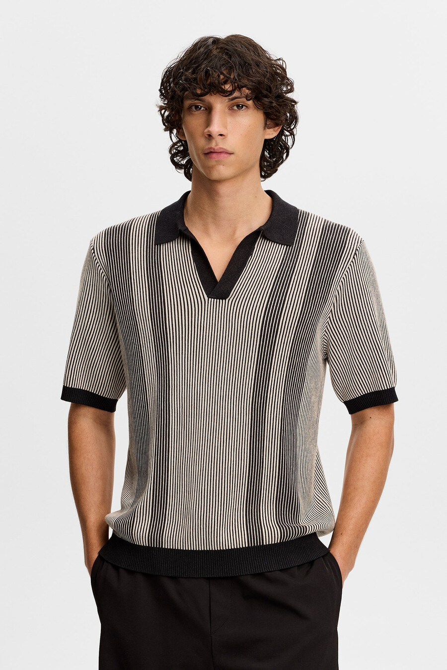 sal strikket polo