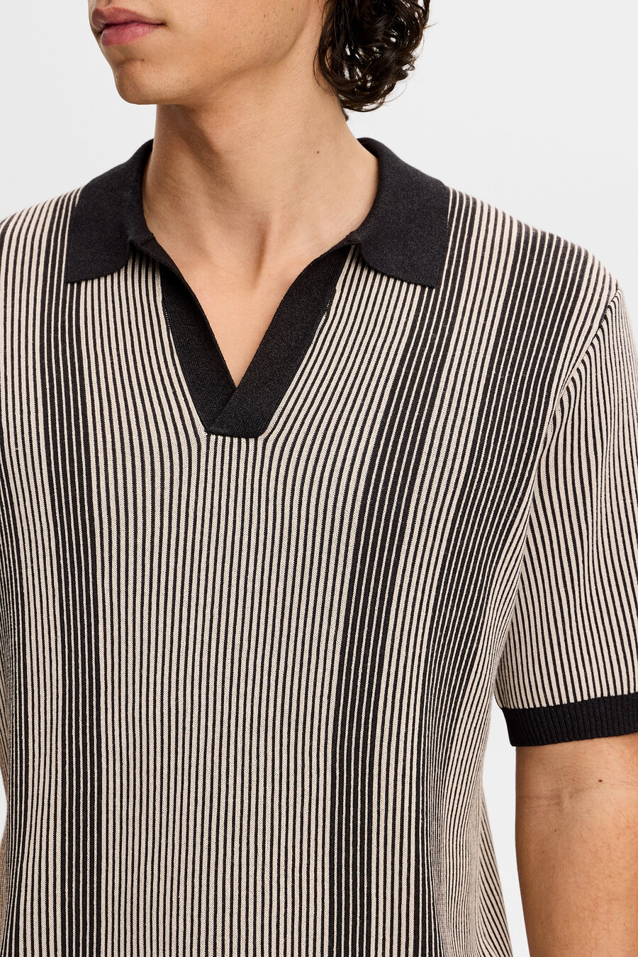 sal strikket polo