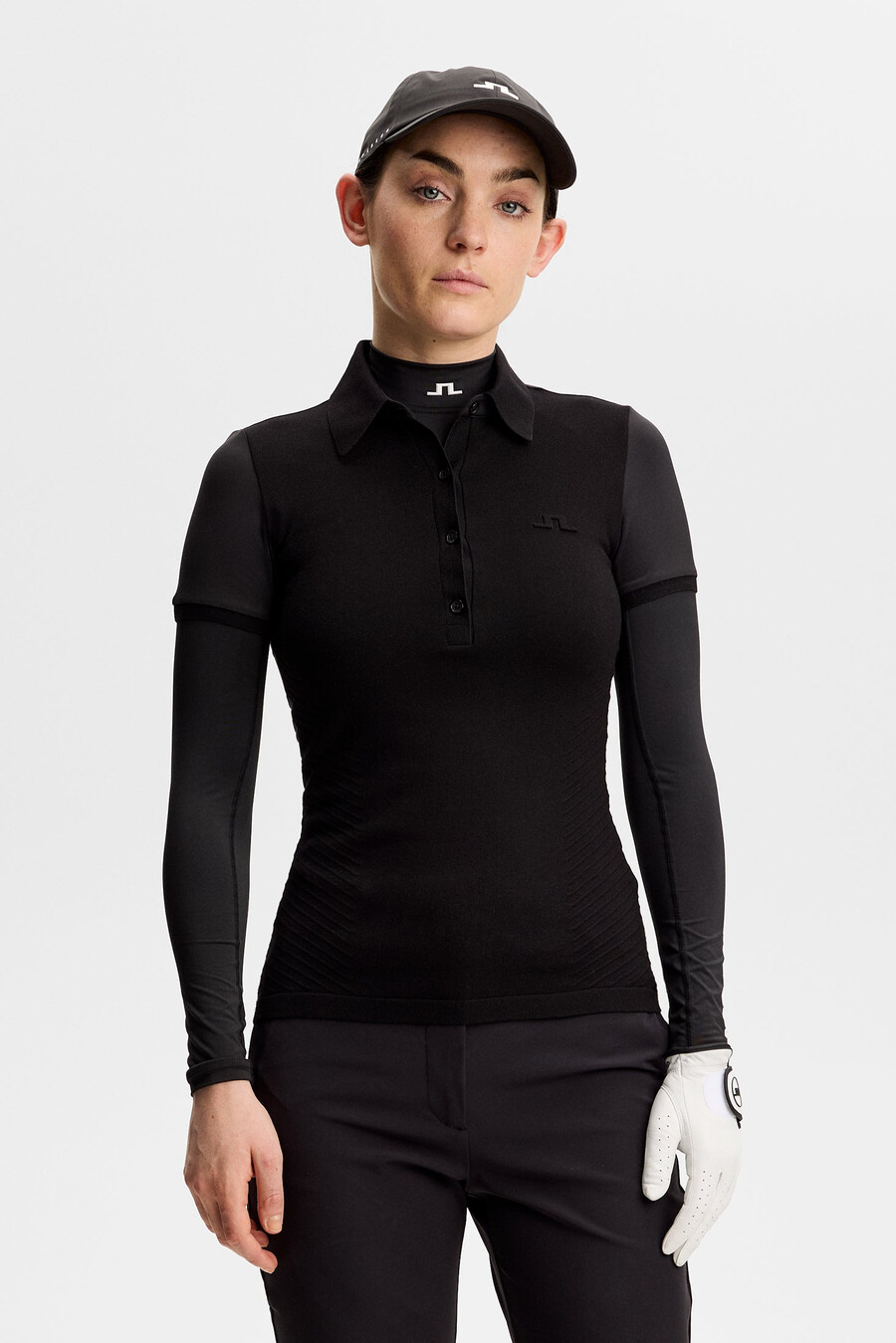 kailey hybrid strikket poloskjorte