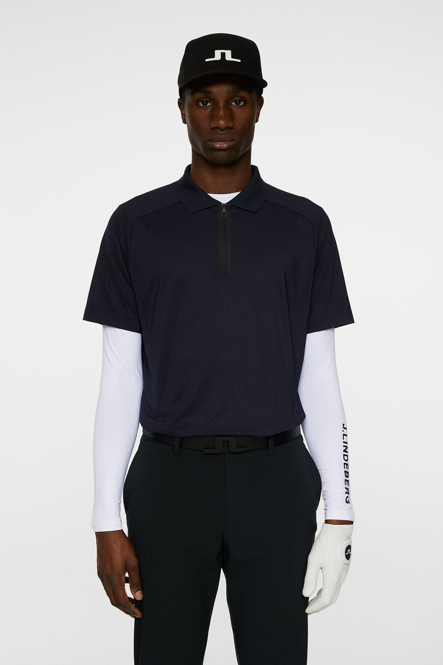 svart polo