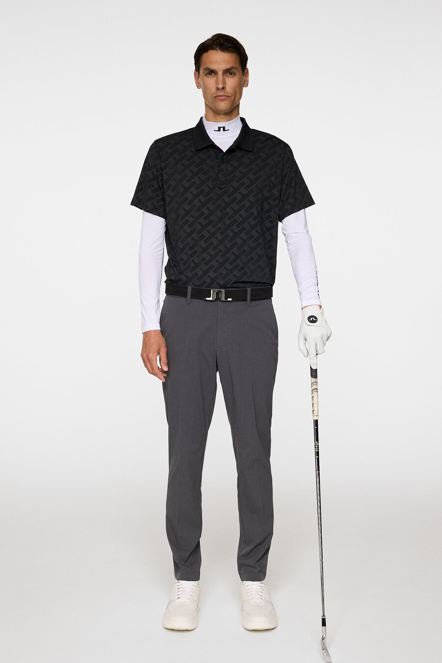 bison jacquard poloskjorte