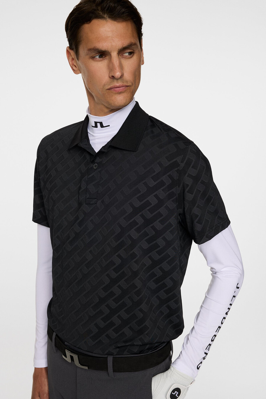 bison jacquard poloskjorte