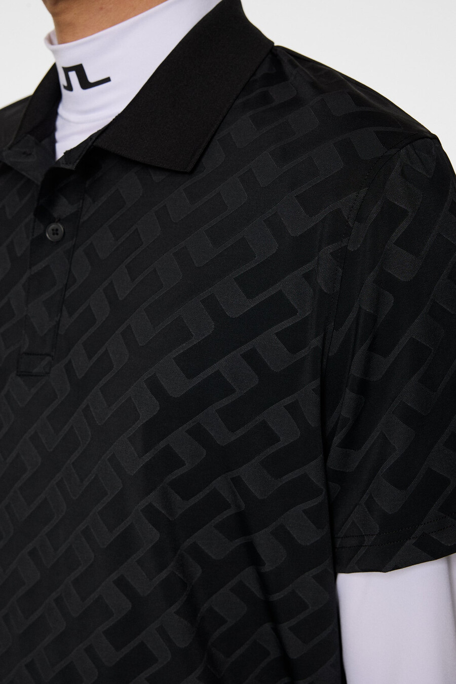 bison jacquard poloskjorte