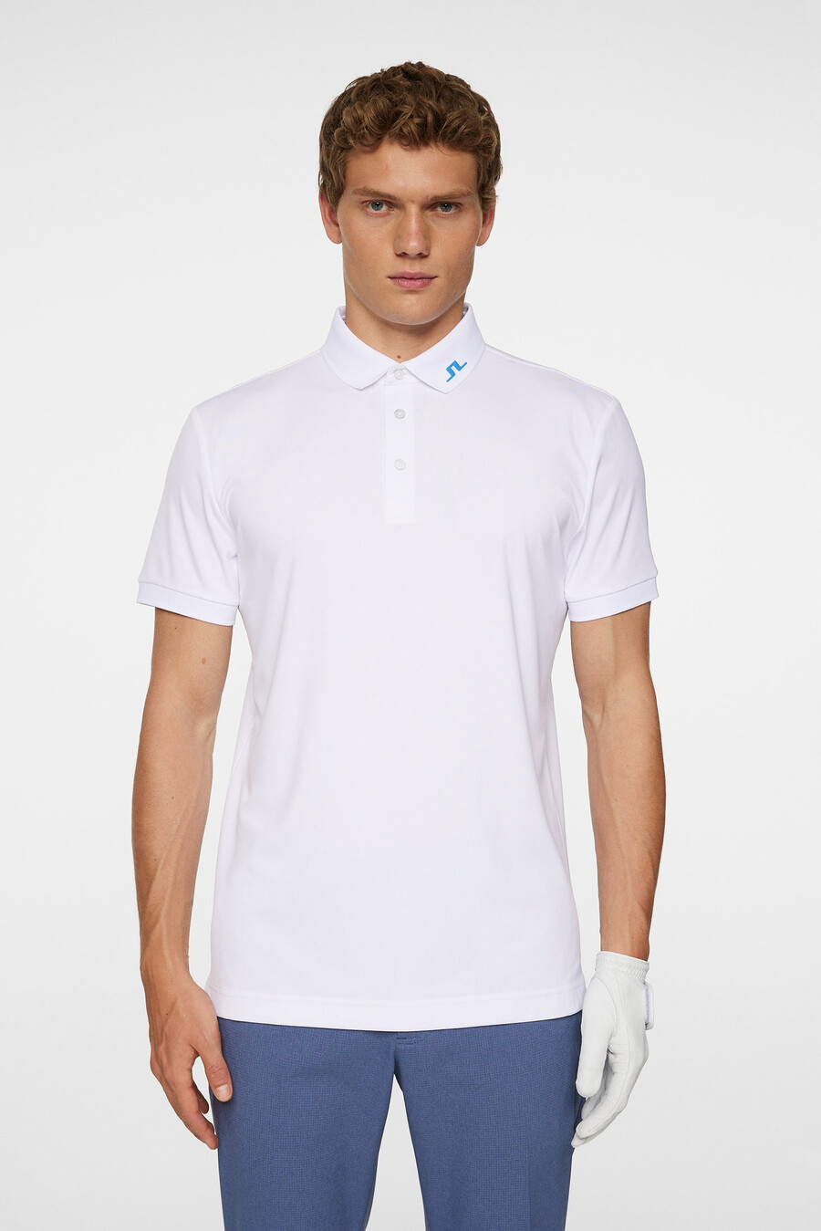 kv print poloskjorte