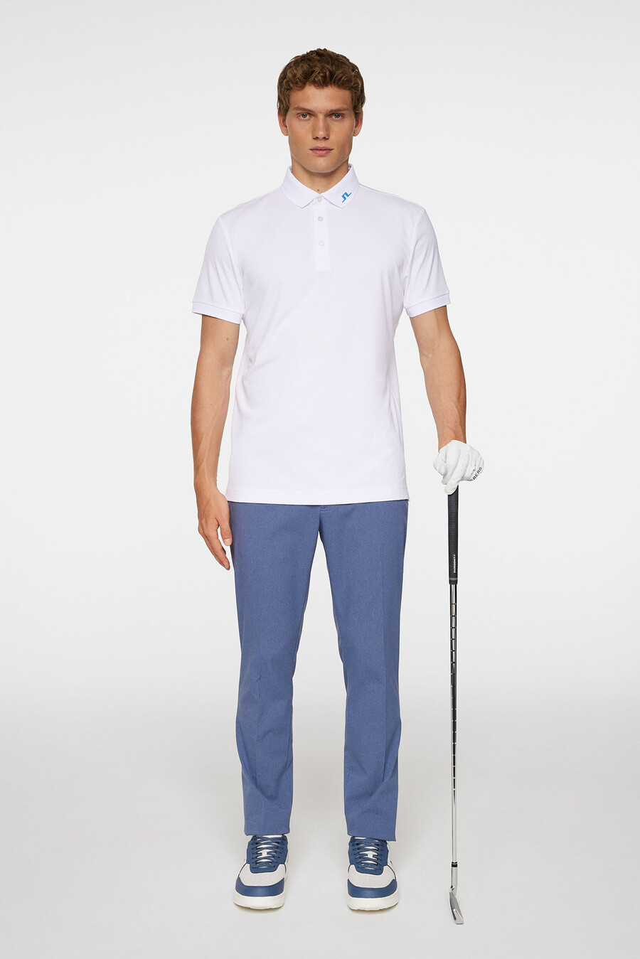 kv print poloskjorte