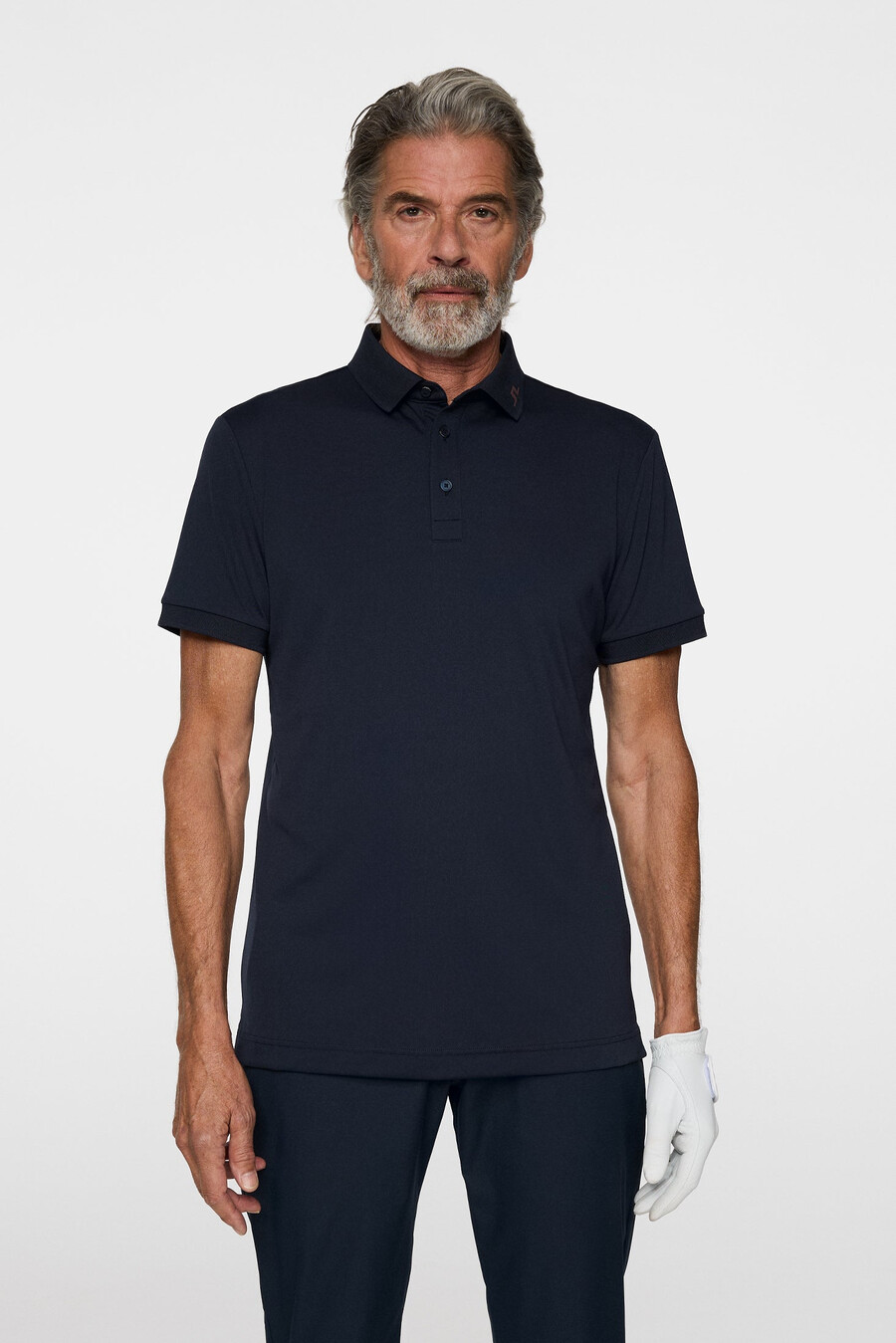 kv print poloskjorte