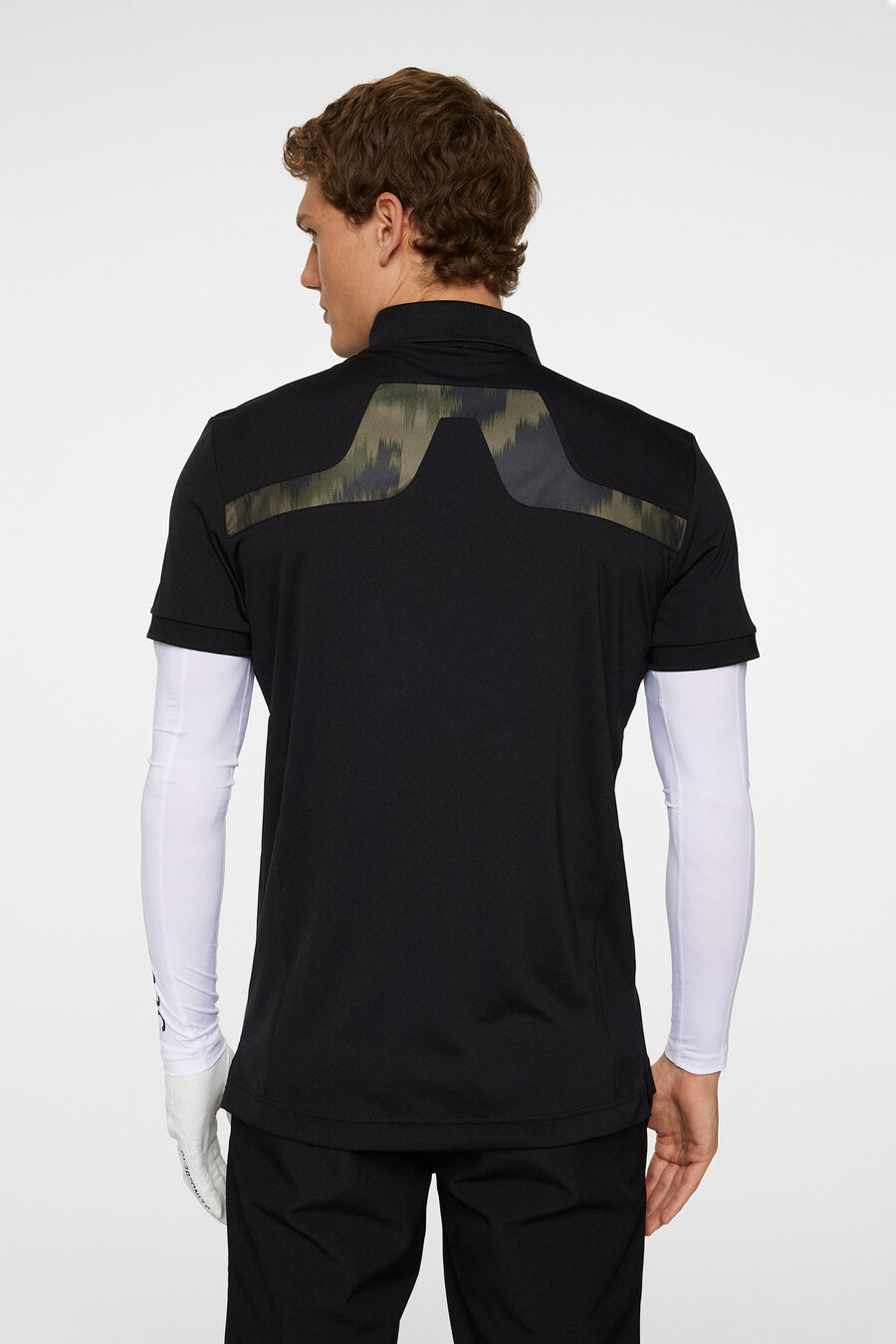 kv print poloskjorte