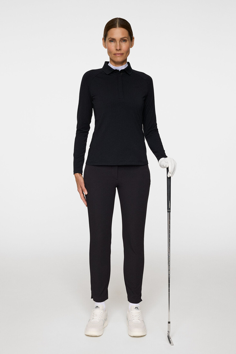 flor langermet poloskjorte