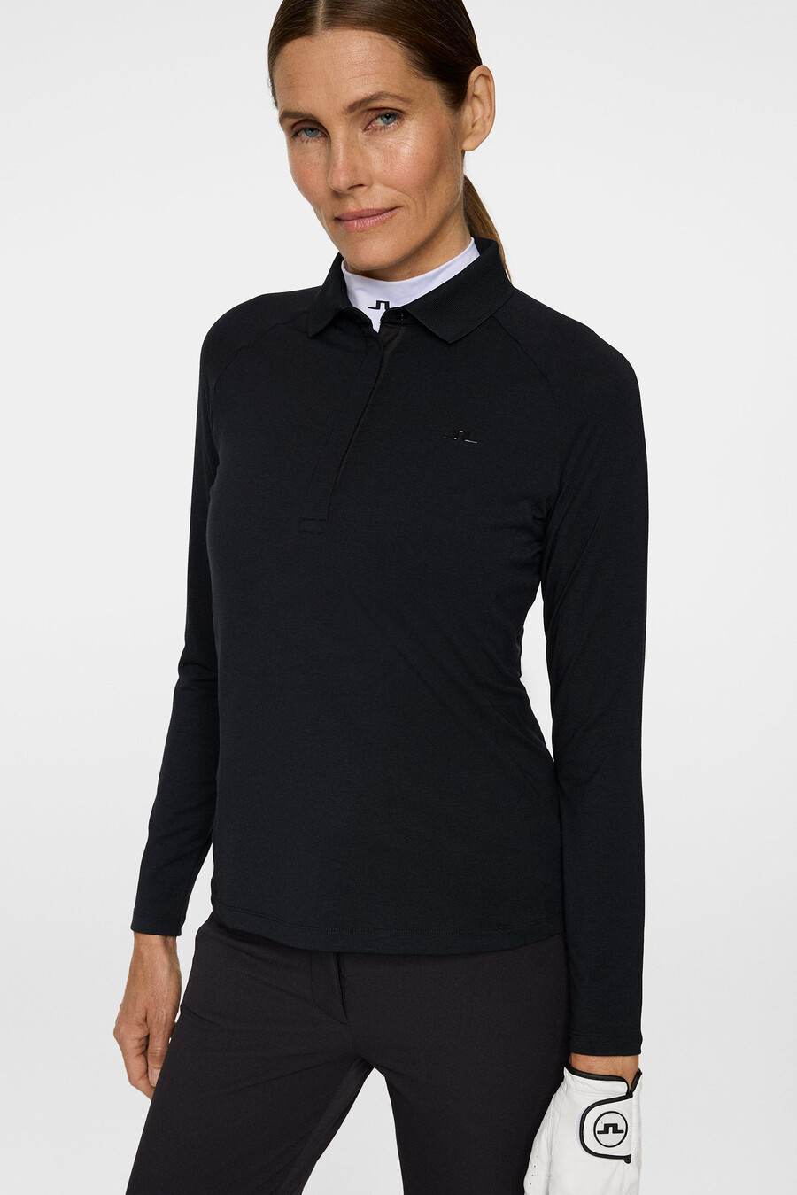 flor langermet poloskjorte