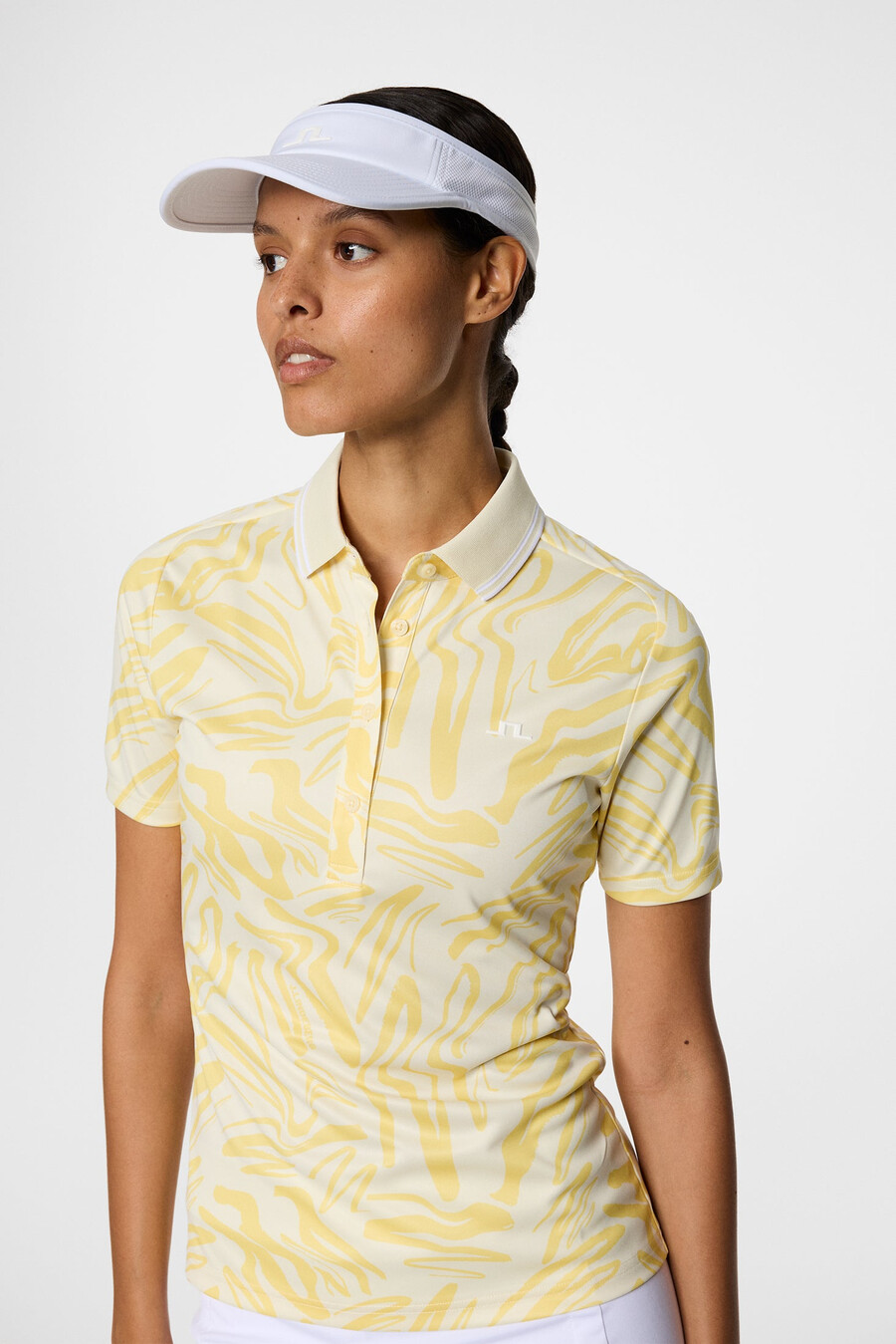 georgia-print-poloskjorte