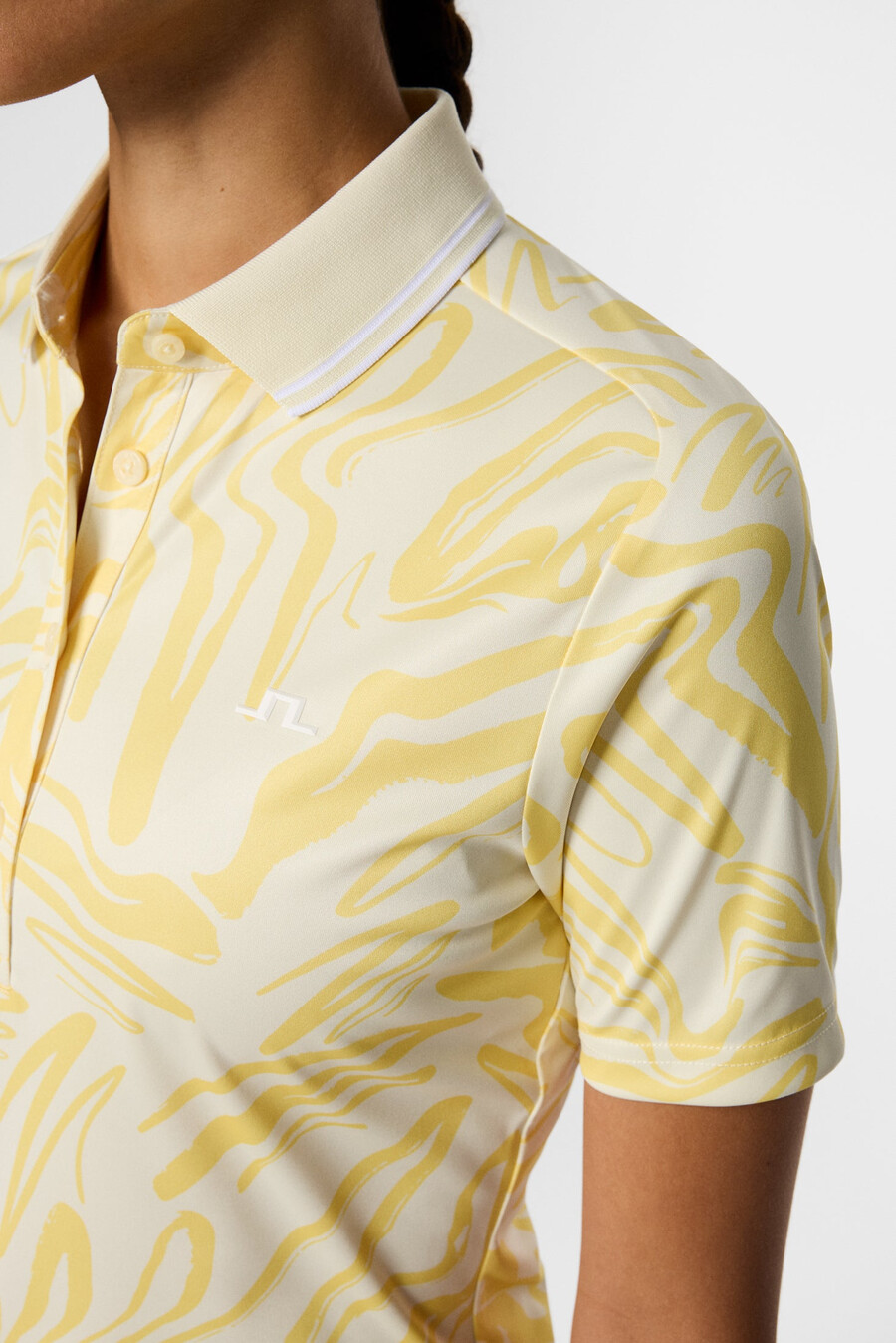 georgia-print-poloskjorte