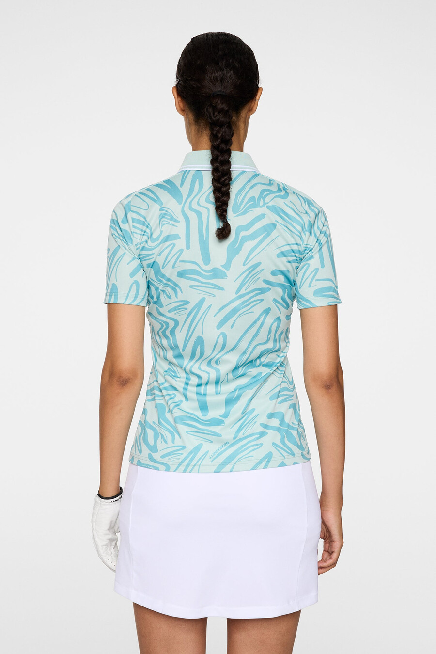 georgia-print-poloskjorte