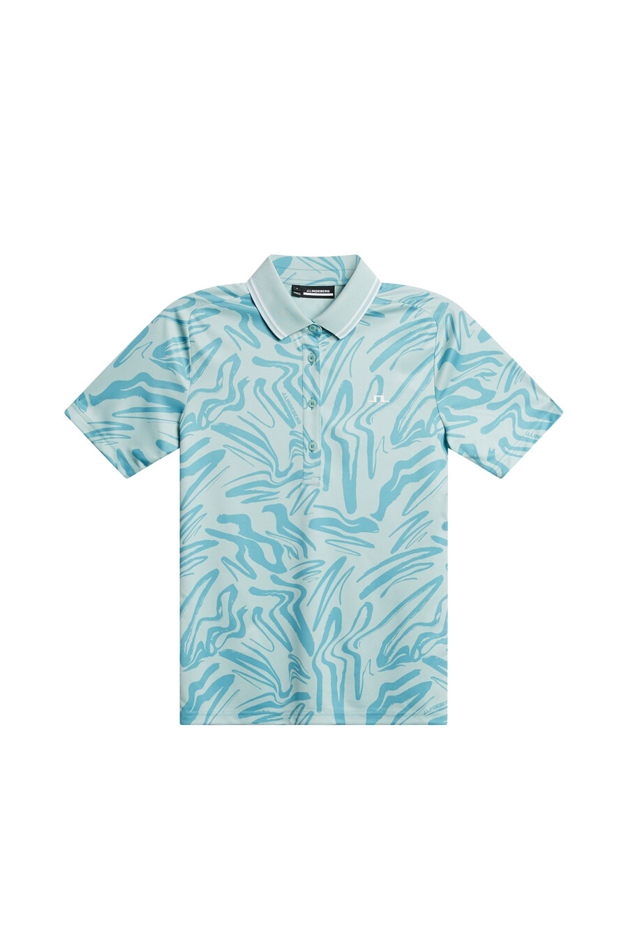 georgia-print-poloskjorte