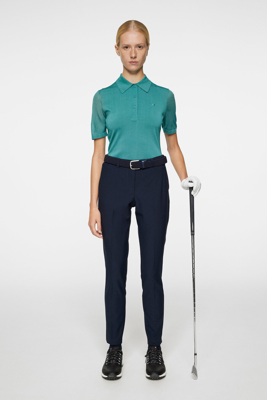 amandine strikket poloskjorte