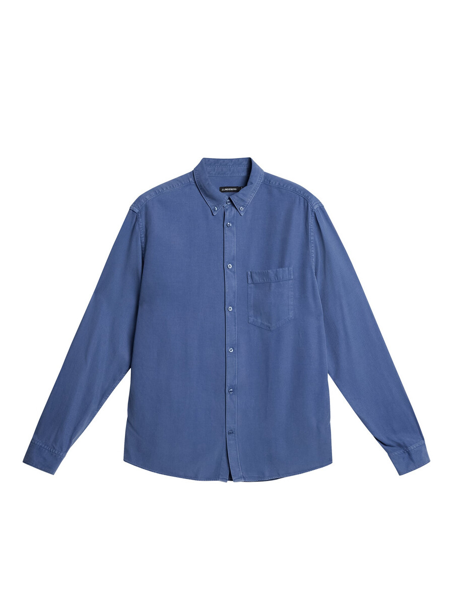 reg ls structure tencel-skjorte