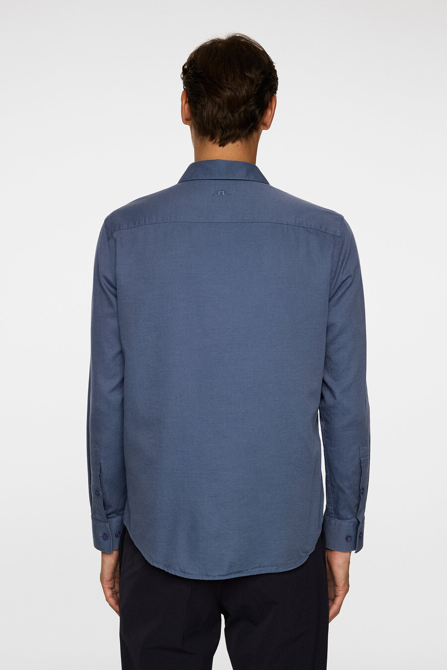 slim ls bomullstencelskjorte