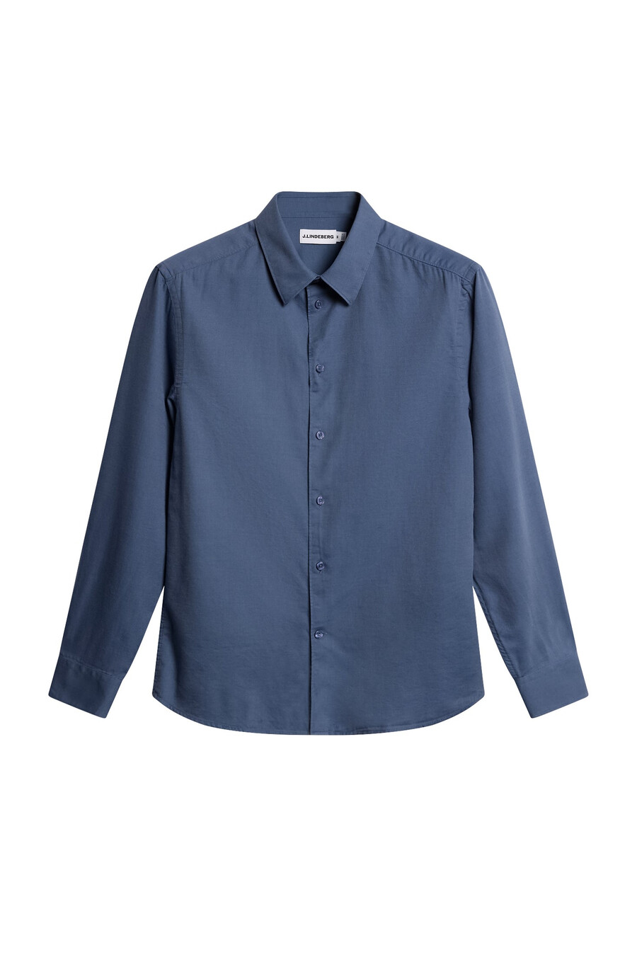 slim ls bomullstencelskjorte