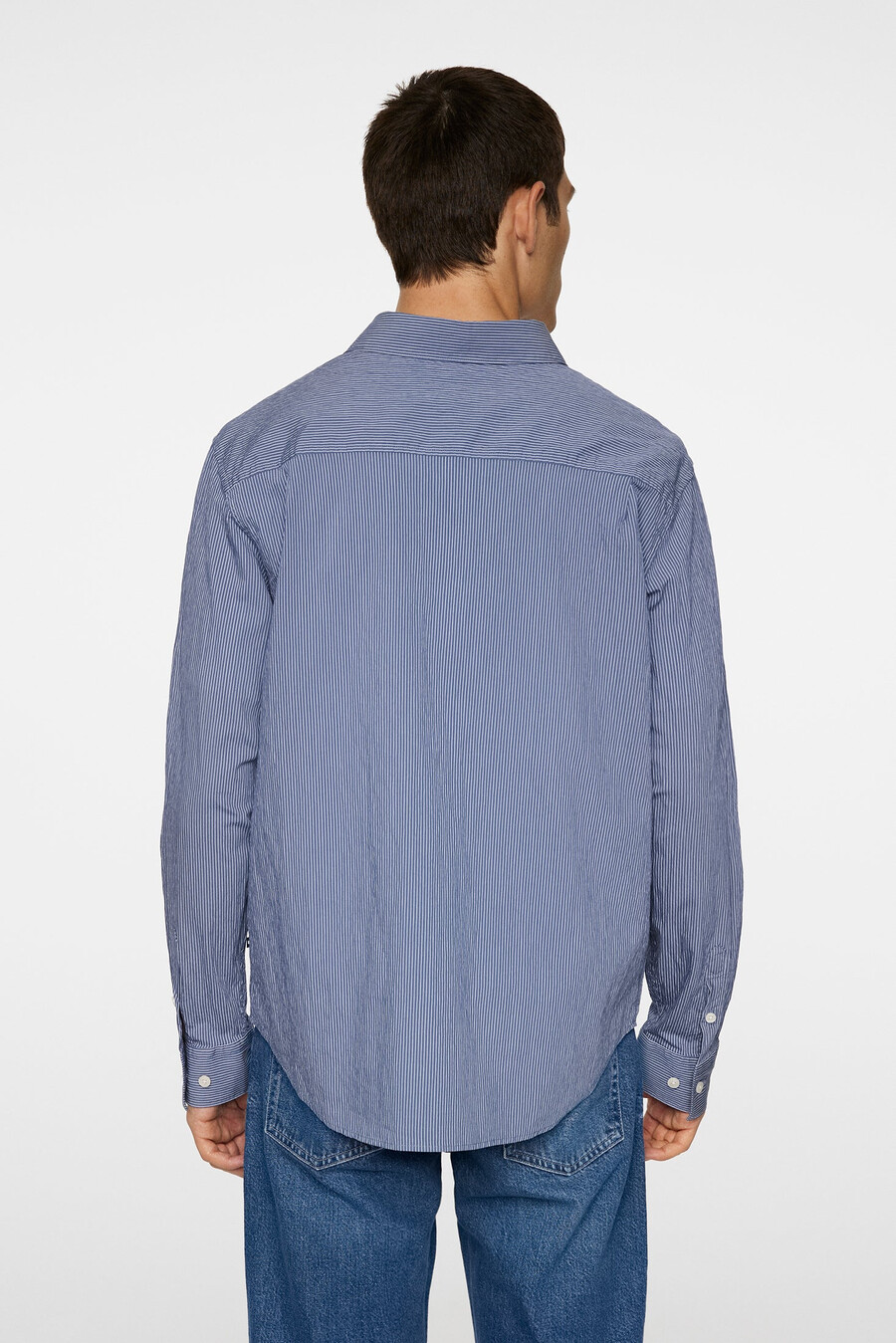 reg ls stripete skjorte