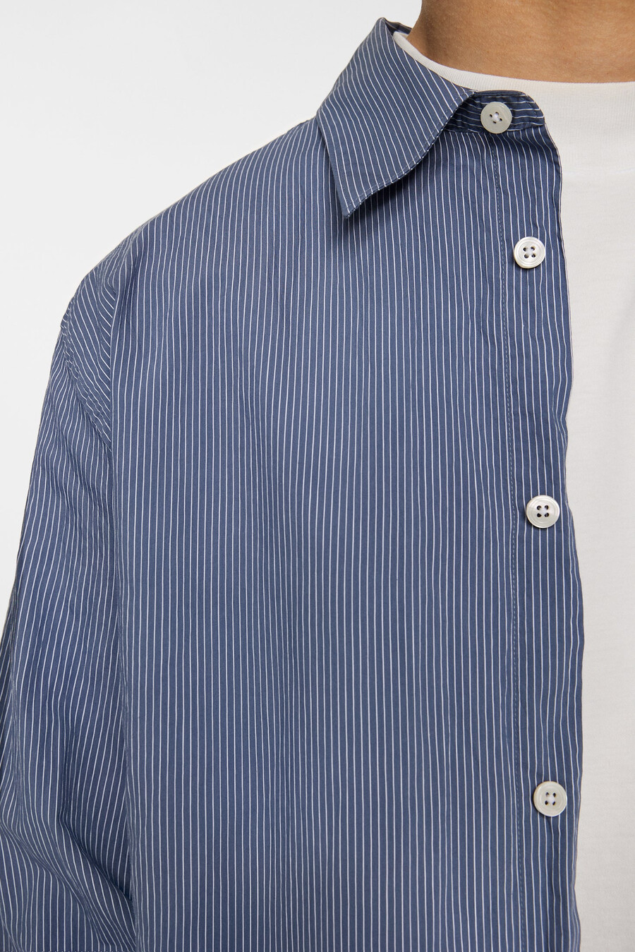 reg ls stripete skjorte