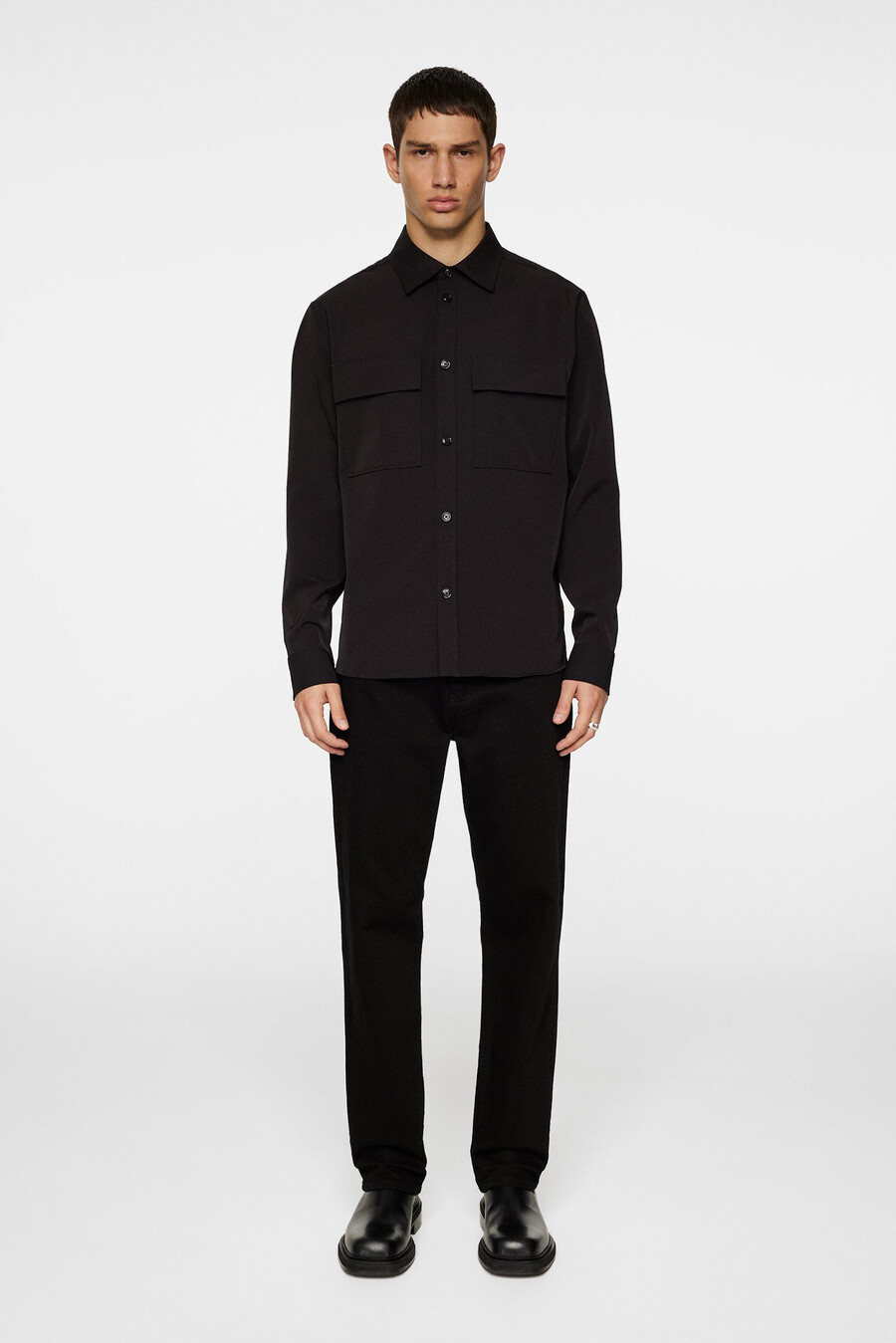 finnigan tech drape-skjorte