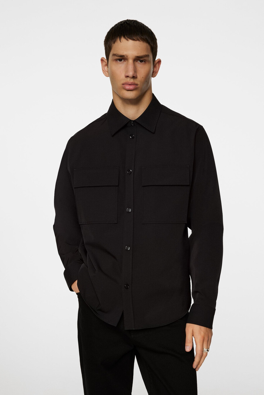 finnigan tech drape-skjorte