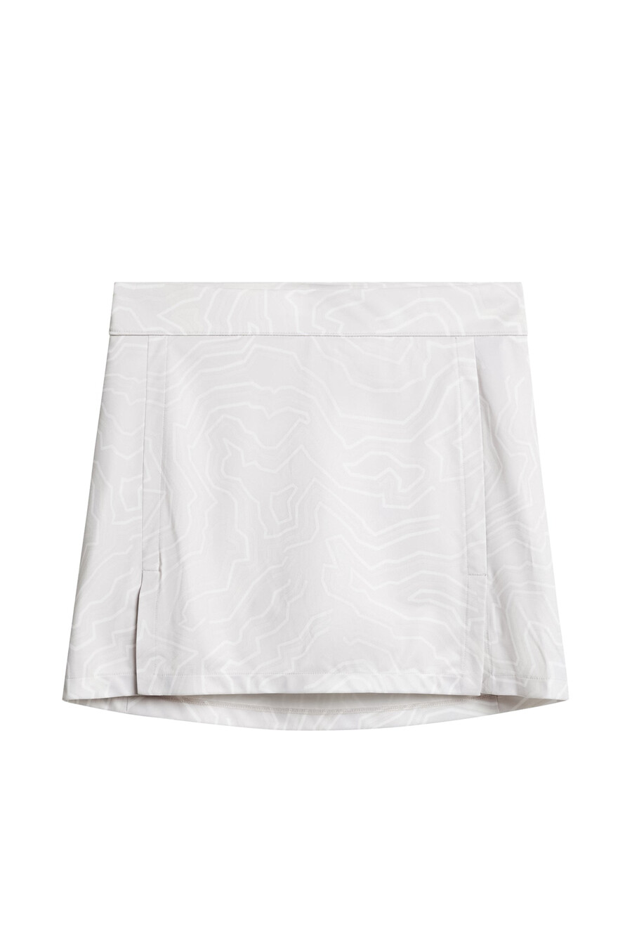 amelie mid print-skjørt