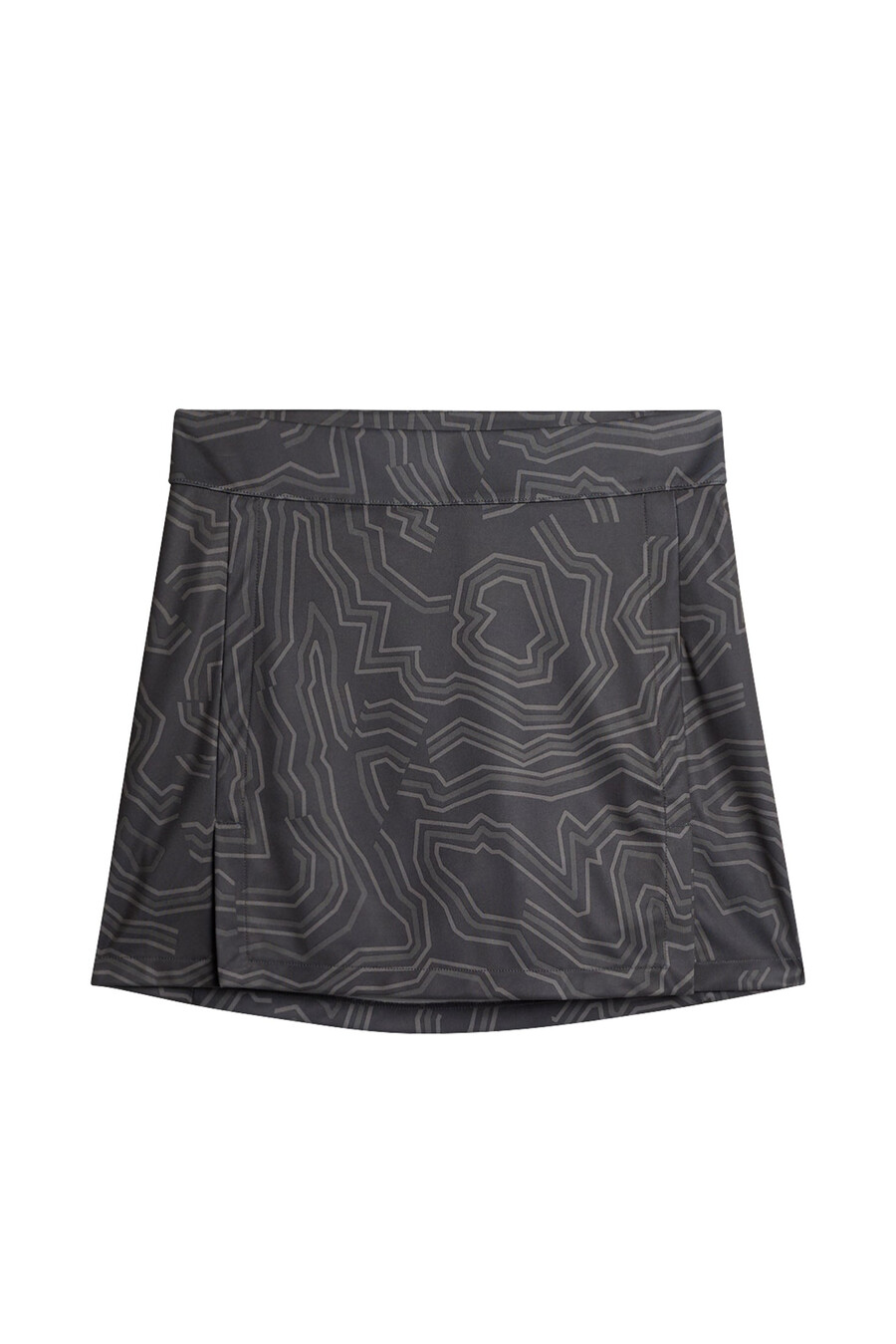 amelie mid print-skjørt