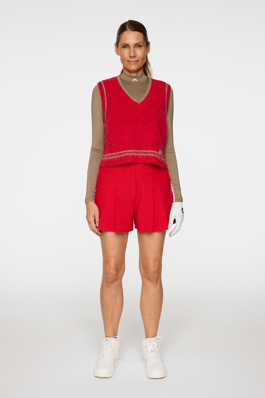 arella plisserte shorts