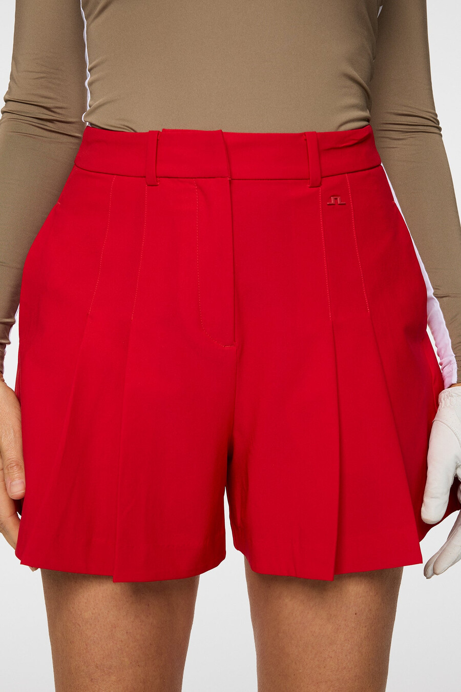 arella plisserte shorts