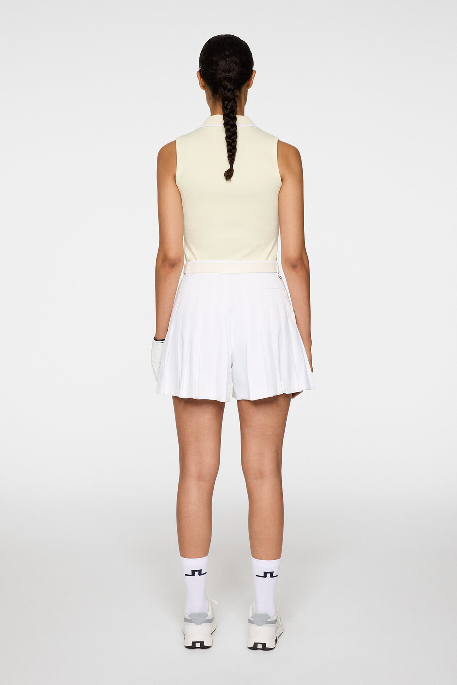 arella plisserte shorts