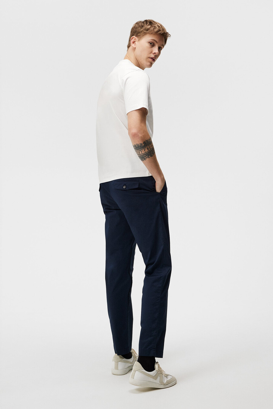 ace mock neck t-skjorte