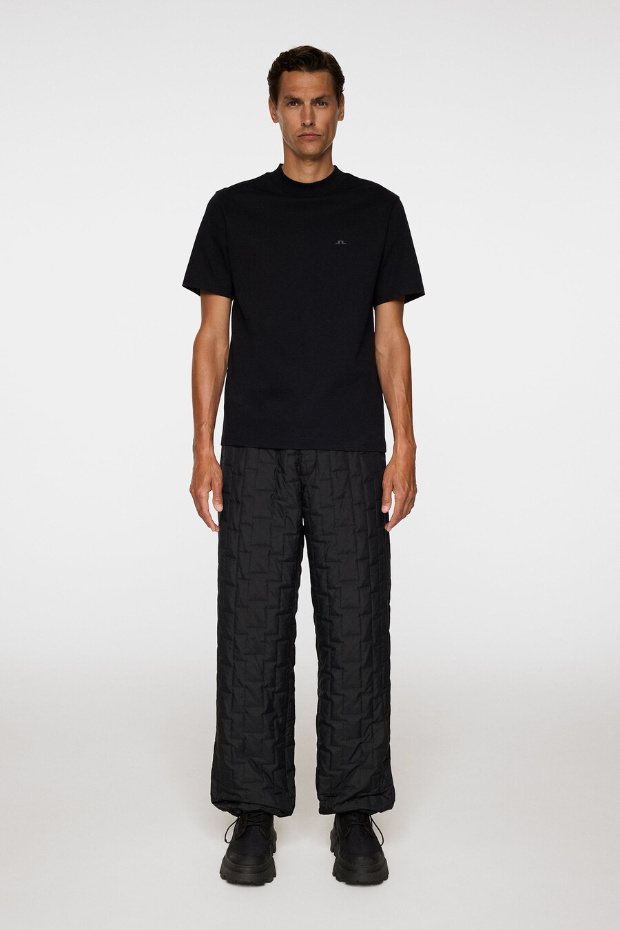 ace mock neck t-skjorte