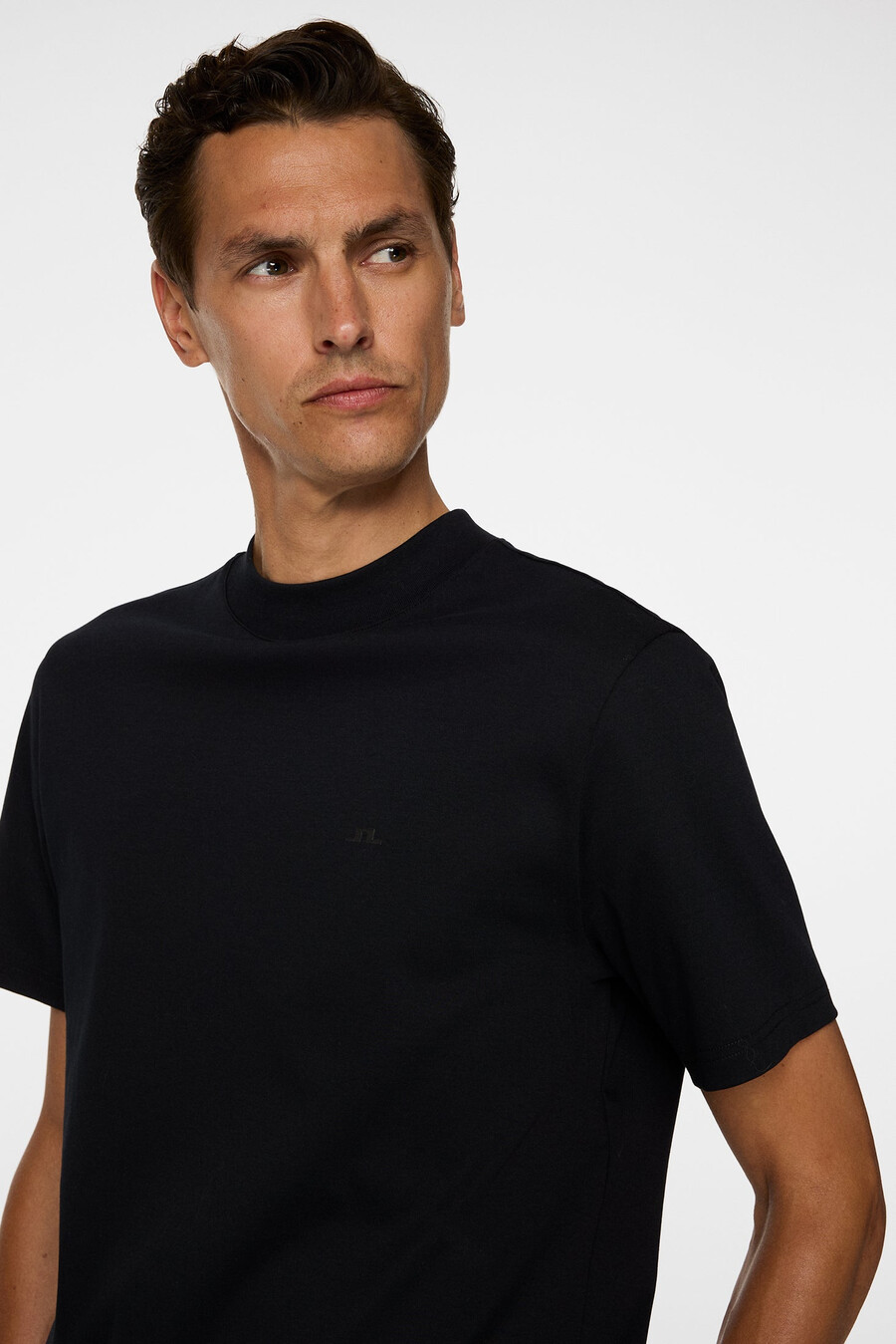 ace mock neck t-skjorte