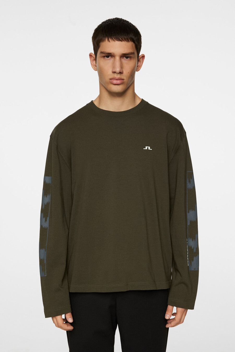 walsh ls print t-skjorte