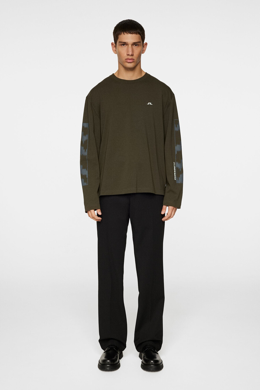 walsh ls print t-skjorte