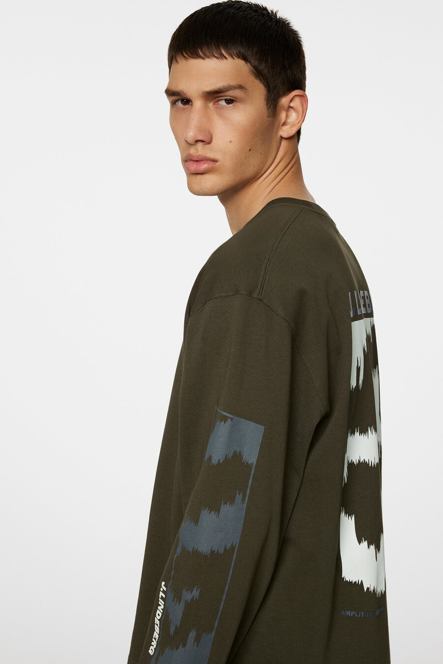 walsh ls print t-skjorte