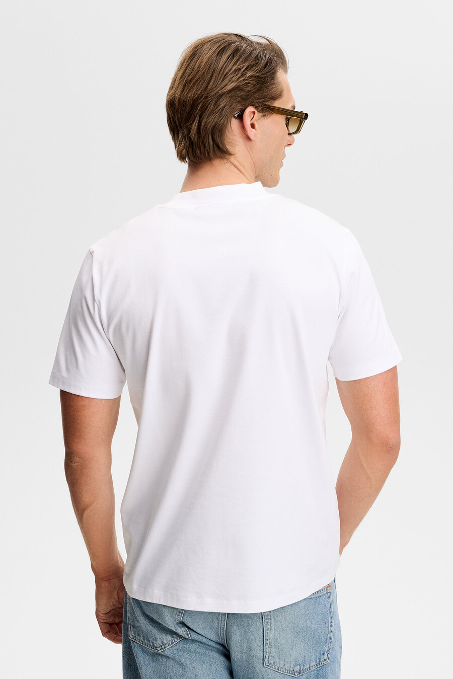 ace mock neck t-skjorte