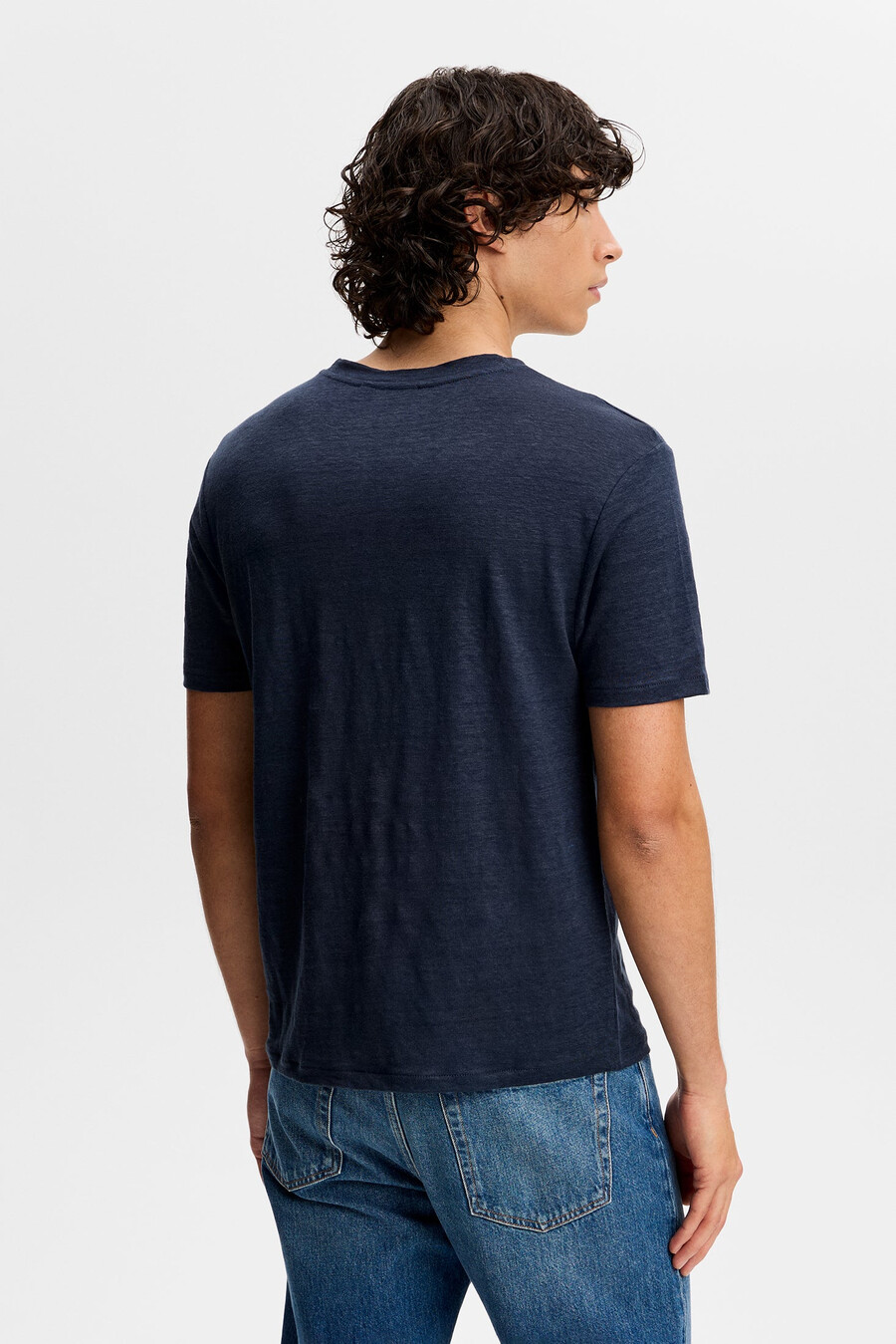 koma linen t-skjorte