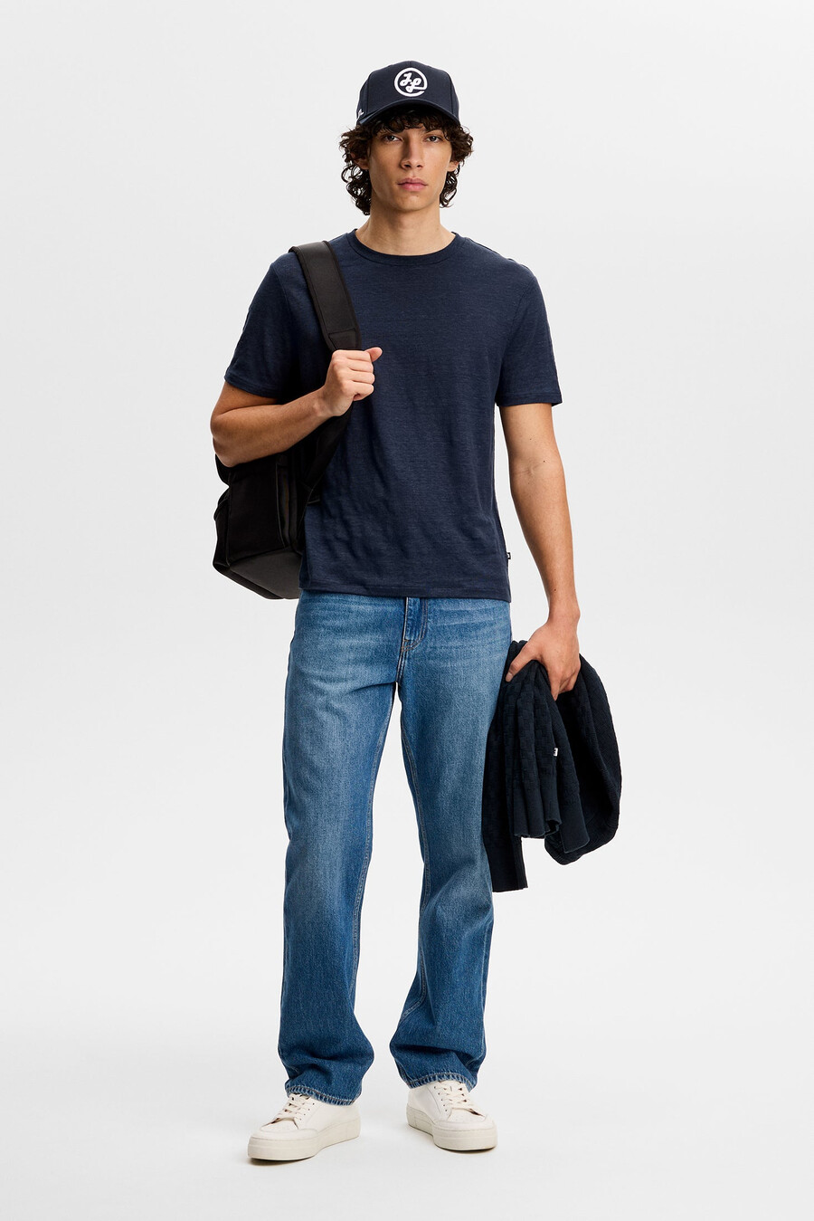 koma linen t-skjorte