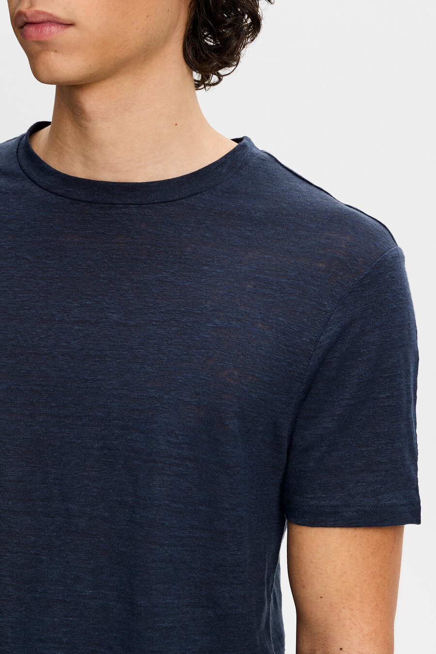 koma linen t-skjorte