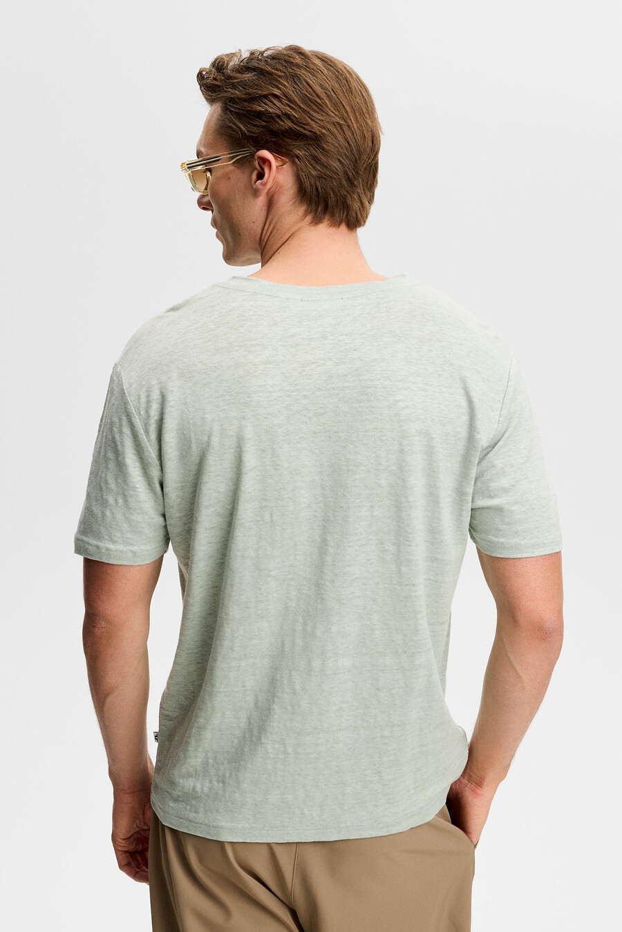koma linen t-skjorte
