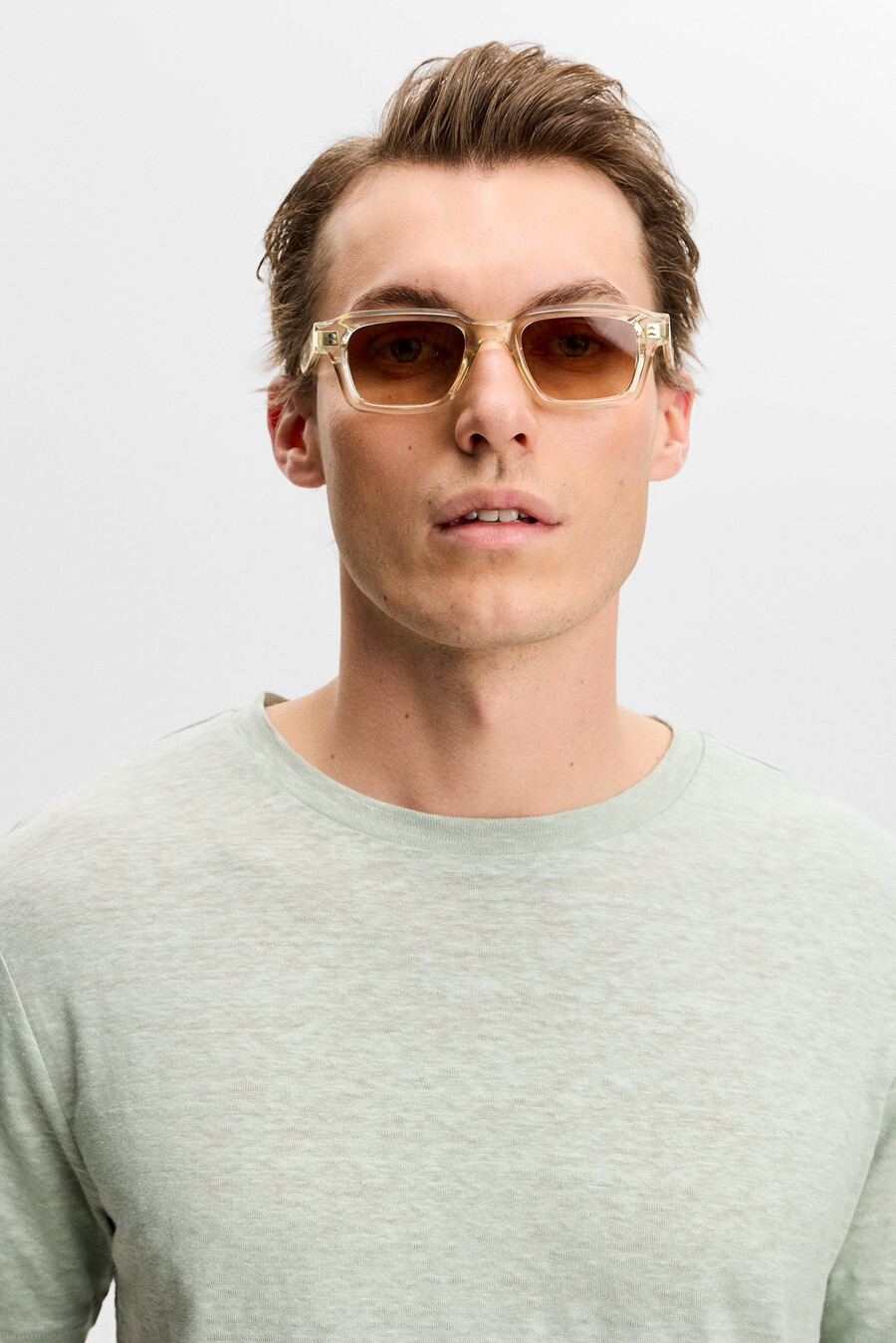 koma linen t-skjorte