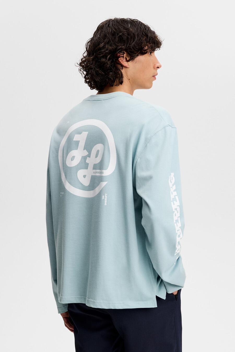 walsh ls print t-skjorte