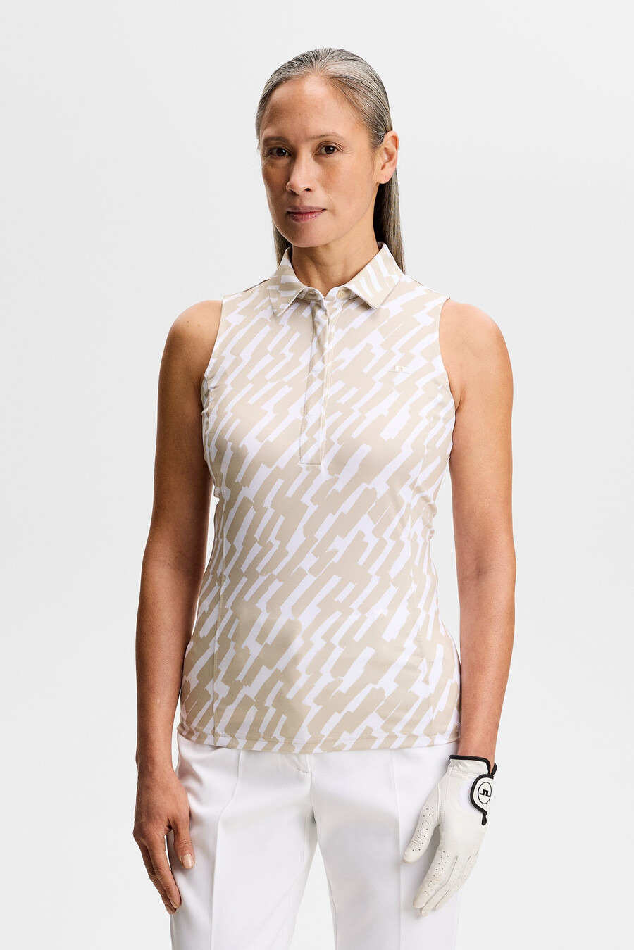dena print ermeløs polo